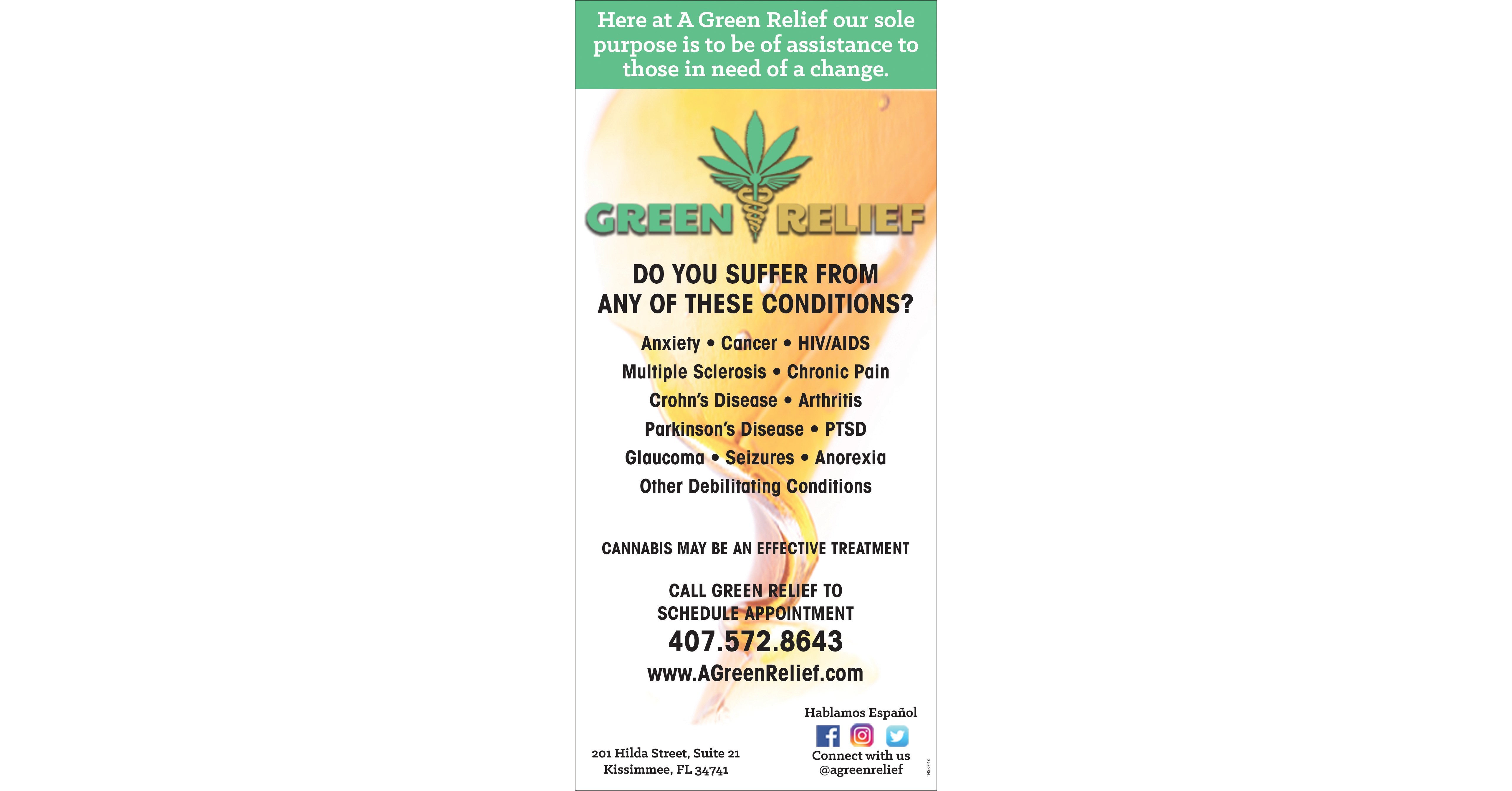 Green Relief Medical Marijuana Patients