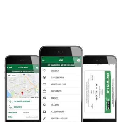 The new Enterprise Fleet Management mobile app.