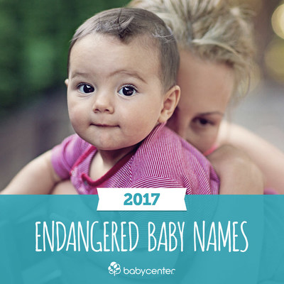 BabyCenter's Endangered Baby Names 2017