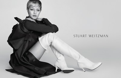 New Season, New Look: Gigi Hadid Is Transformed in Stuart Weitzman’s Fall/Winter 2017 Advertising Campaign