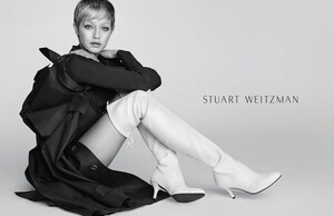 New Season, New Look: Gigi Hadid Is Transformed in Stuart Weitzman's Fall/Winter 2017 Advertising Campaign