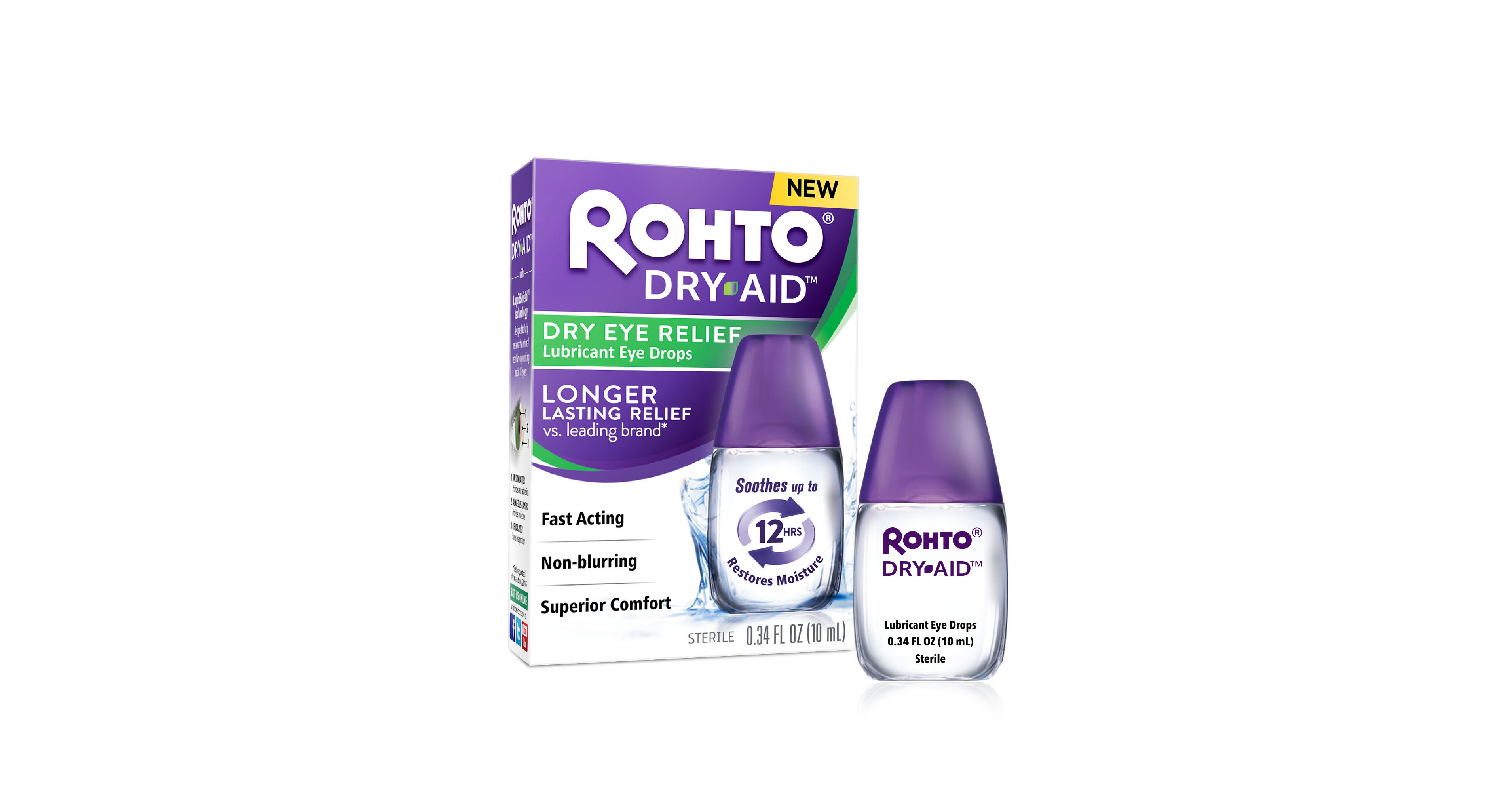 New Breakthrough Dry Eye Drops Arrive From The Mentholatum