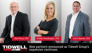 New partners announced as Tidwell Group's expansion continues