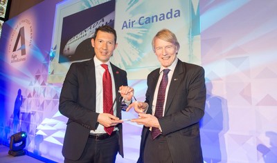 Air Canada Named Winner in Finance for The 2017 Airline Strategy Awards (CNW Group/Air Canada)