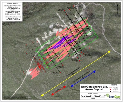 Figure 4: Drill Hole Locations (CNW Group/NexGen Energy Ltd.)