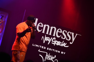 NEW YORK, NY - JULY 11: Harlem rapper A$AP Ferg performs at the Hennessy V.S Limited Edition by JonOne Launch Party at Terminal 5 on July 11, 2017 in New York City. The Limited Edition release by urban artist JonOne, which features a colorful, vibrant design, is the seventh in an ongoing series of collaborations between Hennessy V.S and several internationally renowned artists. (Photo by Ilya S. Savenok/Getty Images for Hennessy)
