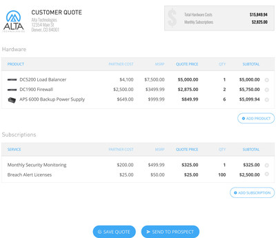 Impartner PRM’s Summer ’17 release features industry’s first price quote functionality for the channel. New quoting tool extends native Salesforce quoting capabilities to partners, speeding deal closure.