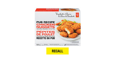 Presidents Choice Pub Recipe Chicken Nuggets (CNW Group/Loblaw Companies Limited)