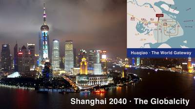 Shanghai 2040 A Cidade Global (PRNewsfoto/Kunshan Hetai Real Estate Co.,)