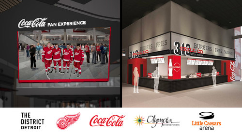 Partnership includes designation as exclusive beverage provider of Detroit Red Wings, Little Caesars Arena, Fox Theatre, Hockeytown Cafe, plus Red Wings Opening Night and fan experience sponsorships