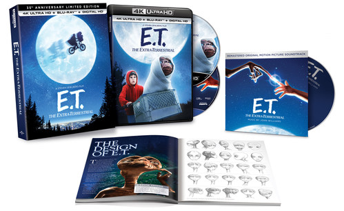 From Universal Pictures Home Entertainment: E.T. The Extra-Terrestrial 35th Anniversary Limited Edition Gift Set