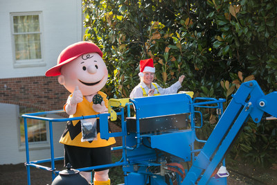 Gaylord Opryland Resort today began hanging 3 million holiday lights with a little help from Charlie Brown. The Nashville resort's annual A Country Christmas celebration includes 2 million pounds of colorful ice sculptures at ICE! featuring A Charlie Brown Christmas. In addition to over-the-top holiday decorations and dozens of holiday activities, visitors will be able to see two new shows--Cirque Dreams Holidaze on stage at the Grand Ole Opry House and Diamond Rio live at the hotel.