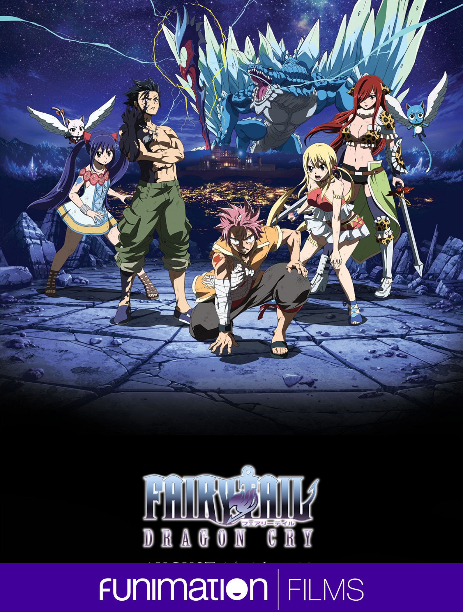 Fairy Tail Dragon Cry To Cast Spell On U S And Canadian Audiences With Limited Theatrical Run August 14 16 17 19