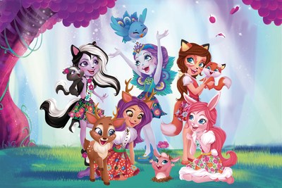 Enchantimals are a group of lovable girls and their animal besties.