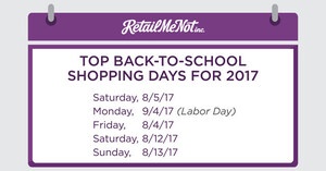 Retailers Plan to Offer More Promotions for the 2017 Back-to-School Season, Giving Shoppers What They Want