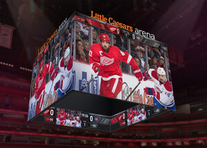 Little Caesars Arena Fans to Enjoy World's Largest, Seamless Centerhung Scoreboard System