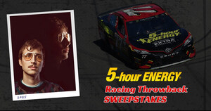 Living Essentials, LLC, Makers of 5-hour ENERGY® Shots, Announces Racing Throwback Sweepstakes