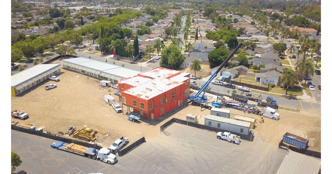 American Modular Systems Installs First Gen7 TwoStory School at New Early Education School