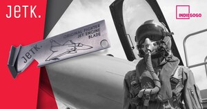 Jetk. Is Going Global After an Amazing Soft Launch in Greece; Indiegogo Campaign Features Fighter Jets Upcycled Into Bottle Openers
