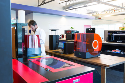 With more than a dozen 3D printers – including the latest from XFAB -- in use at its new Additive Manufacturing Center in Ventura, Calif., Techniplas combines traditional and additive manufacturing to make new products and services possible for a connected world. (Photo by Laurent Leger Adame for Techniplas)
