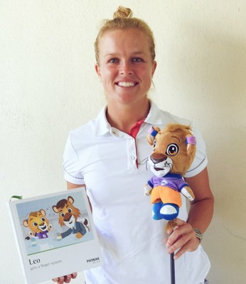 Golf Pro Kaylin Yost participating at the 2017 Deaflympics Summer Games, kicked off today in Samsun, Turkey, says: "I want kids to know that being deaf or wearing hearing aids should never stop you from achieving your dreams. And I\'m so excited to have Leo the Lion along with me to help spread that message."
