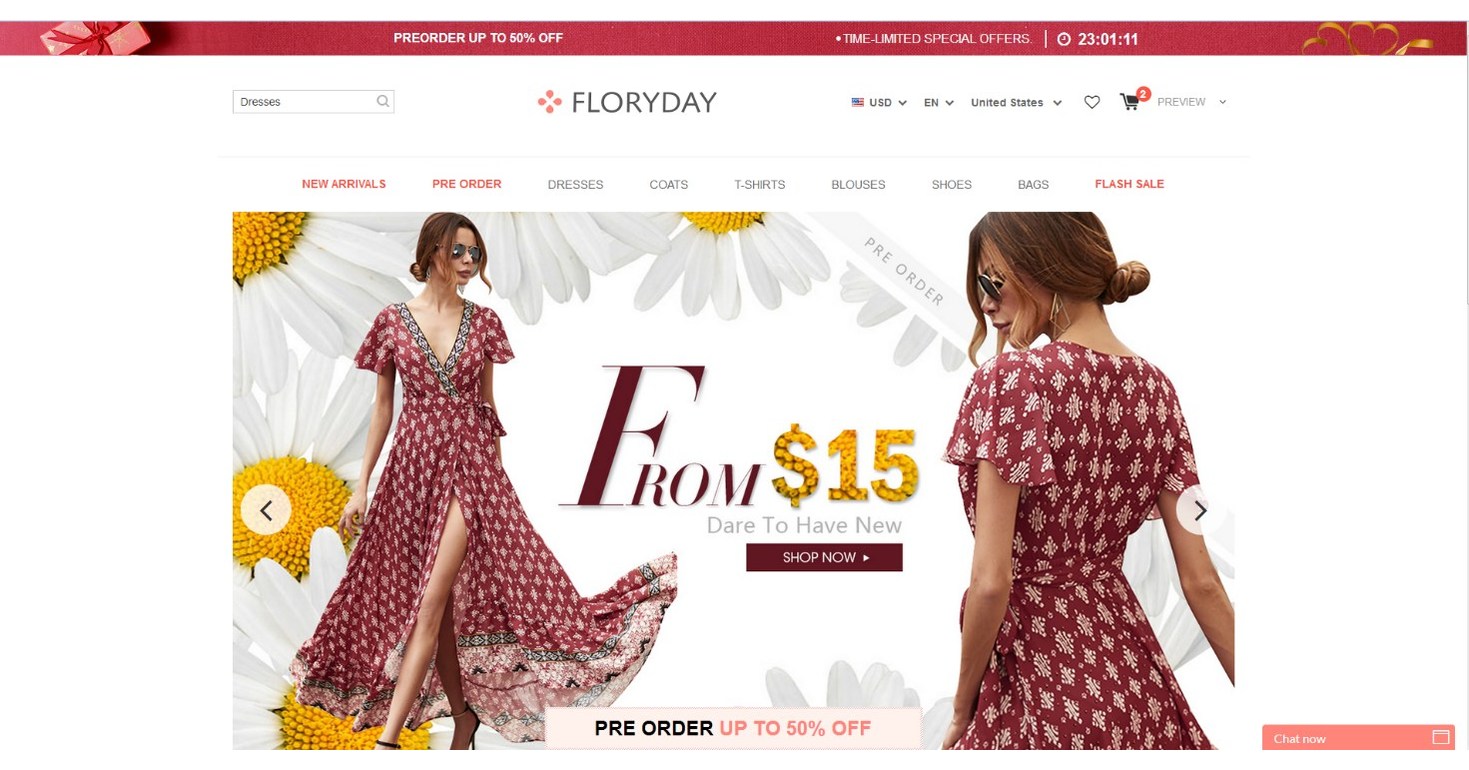 New Fashion E-Commerce leader, Floryday Reports the Continued Success of Global Market Expansion
