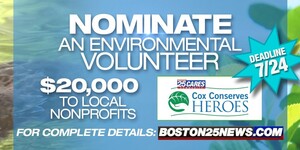 Final Days to Nominate Volunteers for Boston's Cox Conserves Heroes Awards Program