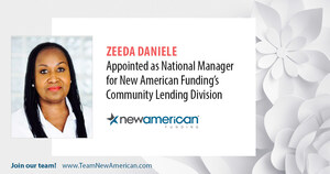 Zeeda Daniele Appointed as National Manager for New American Funding's Community Lending Division