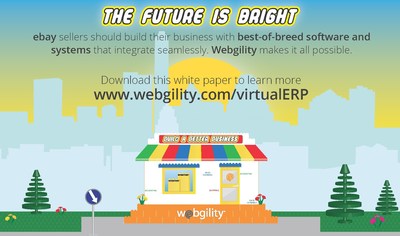 Stop by the Webgility booth at eBay Open to hear all about the Virtual ERP for e-Commerce