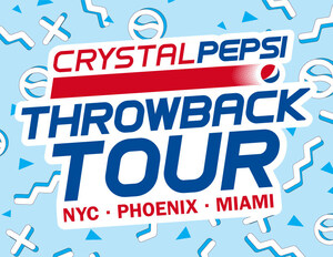 Crystal Pepsi Throwback Tour Brings Music, Baseball And Iconic Clear Cola To Fans Across The U.S.