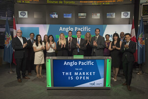 Anglo Pacific Group PLC Opens the Market