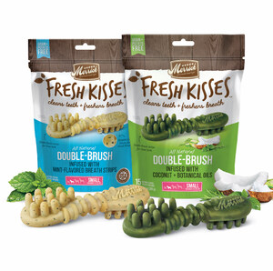 Merrick Pet Care Reshapes Dental Aisle with Introduction of Merrick Fresh Kisses All Natural Dental Treats for Dogs