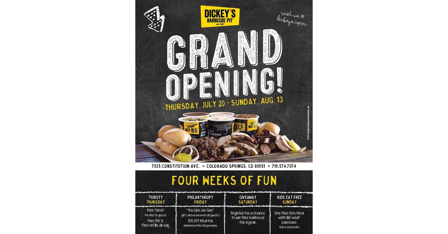 Dickey S Barbecue Pit Owners Celebrate Grand Opening Of Their Fifth Colorado Location