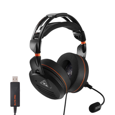 The Elite Pro - PC Edition with USB amp shown is a groundbreaking gaming headset specifically designed for today's generation of professional and hardcore gamers playing on PC.  Now available for a MSRP of $199.95.