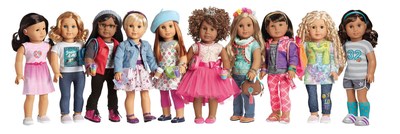 American Girl introduces new Create Your Own online experience allowing girls to customize and design their very own Truly Me doll.