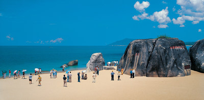 Tianya Haijiao, a popular visitor attraction in Sanya City