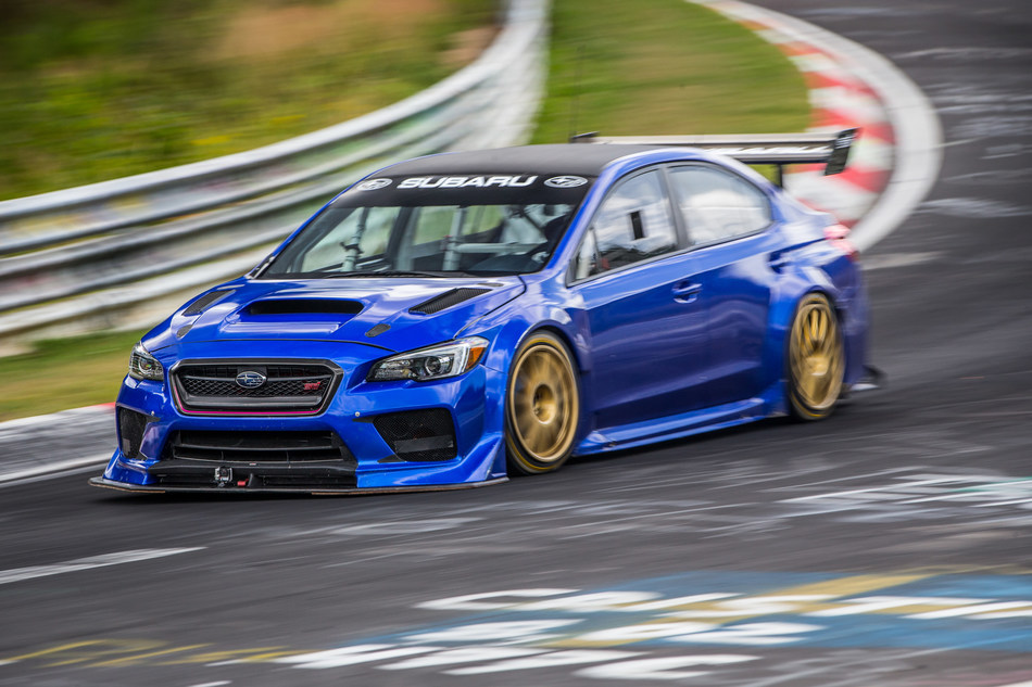 Subaru Wrx Sti Type Ra Nbr Special Sets Sub Seven Minute Nurburgring Lap