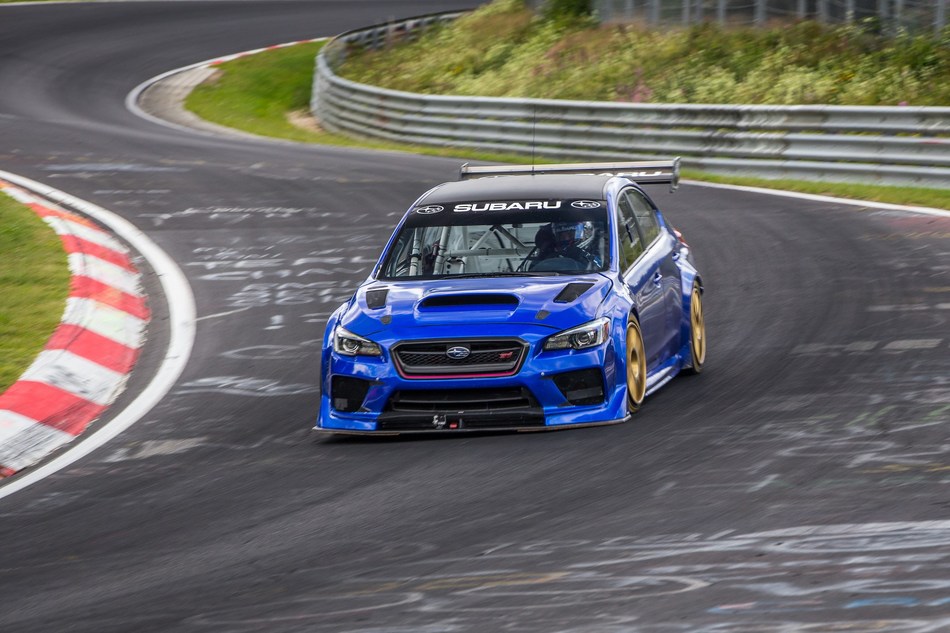 Subaru Wrx Sti Type Ra Nbr Special Sets Sub Seven Minute Nurburgring Lap