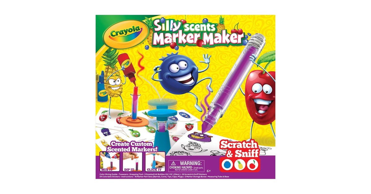Crayola® introduces Silly Scents