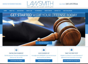 The Law Offices of J. Scott Smith, PLLC Now Serving the Entire North Carolina Area