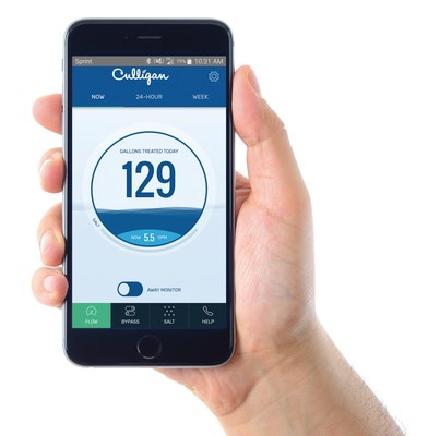 The Culligan Connect™ Wi-Fi mobile app aims to revolutionize the current state of smart homes and water monitoring by giving homeowners the freedom to control their water softening system. Not only can users conserve water and energy by tracking water usage, but they can also bypass treated water for outdoor cleaning and watering applications. What’s more, the smart system sends push notifications when salt supplies are low and alerts users of unexpected water flow when away.