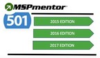 MindStream Analytics Ranked Among Top 501 Managed Service Providers by MSPmentor