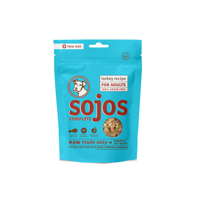 Sojos Complete Trial-Size makes it easier than ever for pet parents to feed raw, farm-fresh ingredients.