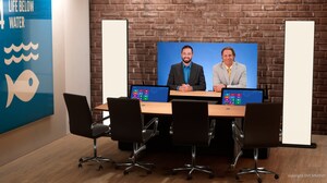 DVE Announces the Eye Align Huddle Room 4K Ultra High Def Telepresence System with True Eye Contact Camera Technology