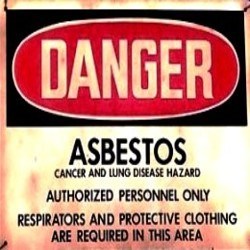 Asbestos Warning Picture