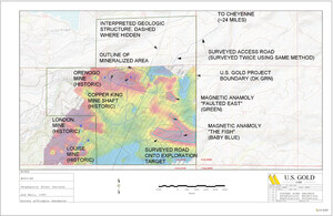 U.S. Gold Corp. Provides 2017 Copper King Project Update