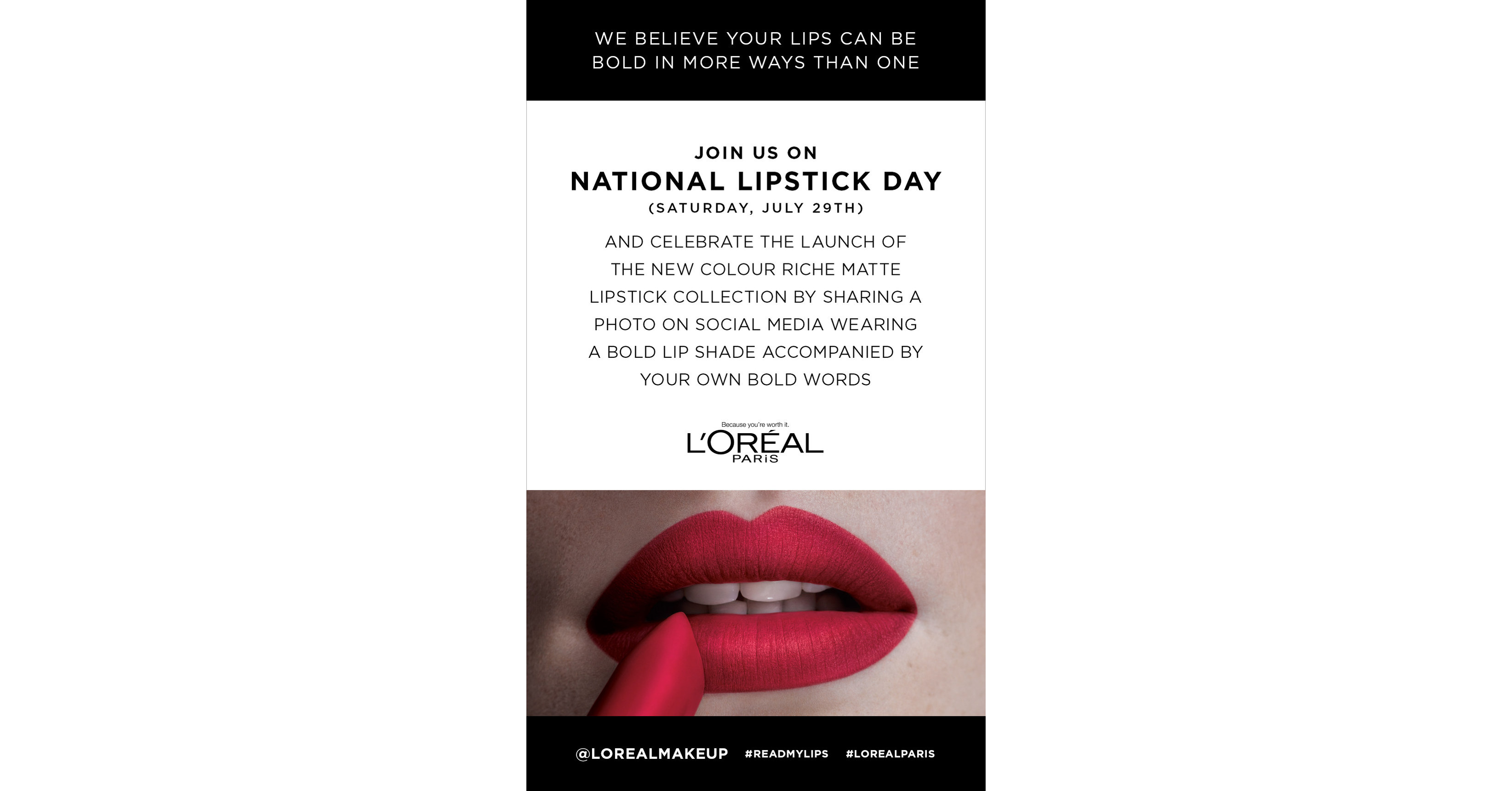 National Lipstick Day deals from Macy's