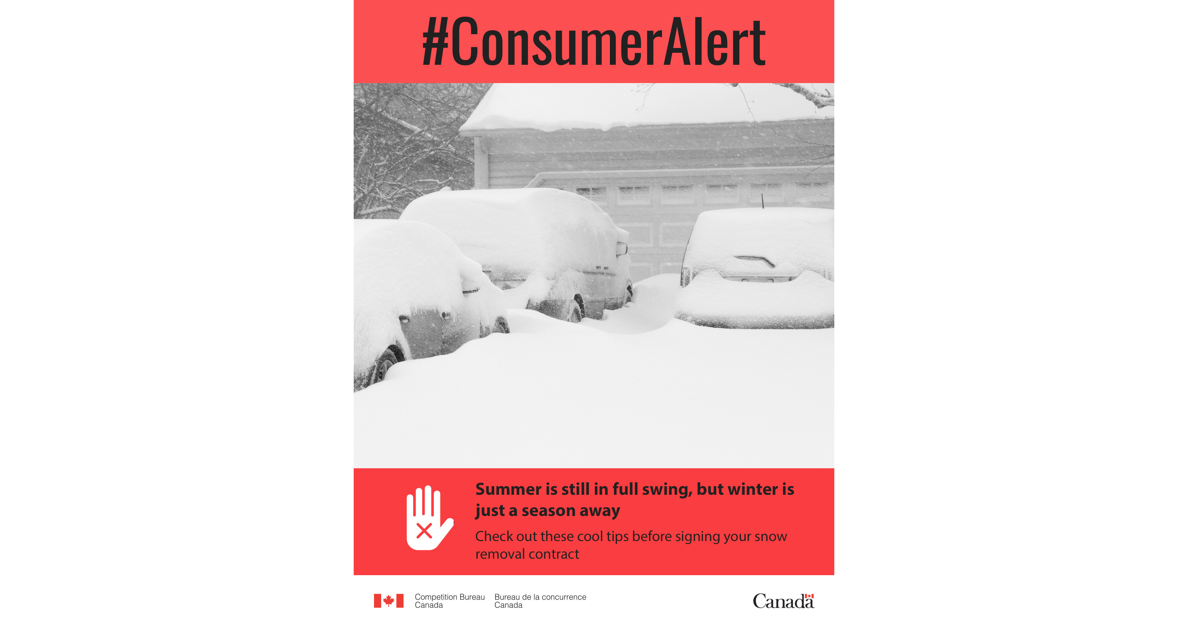 Consumer Alert - Summer is still in full swing, but winter is just a ...