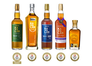 El magnífico whisky Kavalan logra tres trofeos en solo dos años