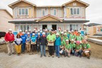 Schneider Electric Canada Employees Conclude Volunteer Time with Habitat for Humanity for the Carter Work Project, helping to build 150 homes across Canada